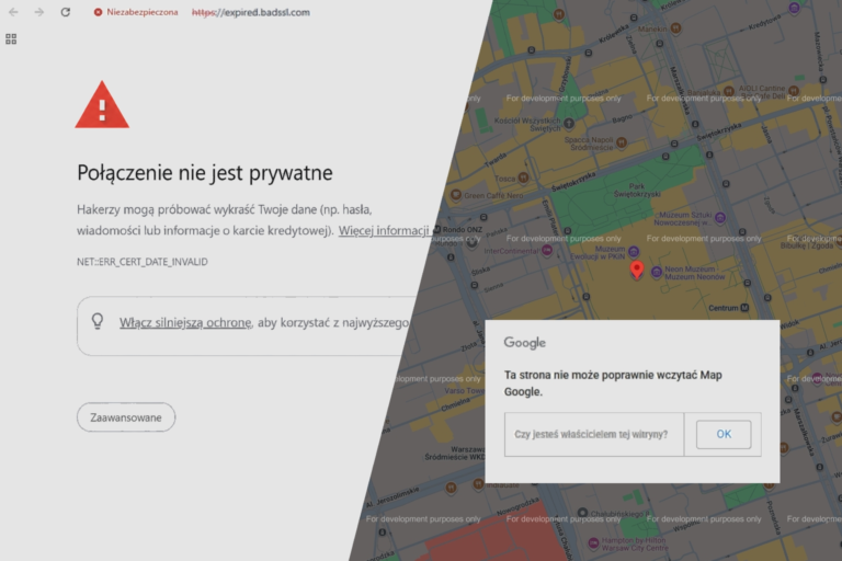 Mapa i SSL